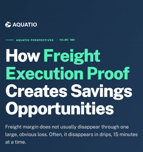 Freight Execution Proof & Savings Value
